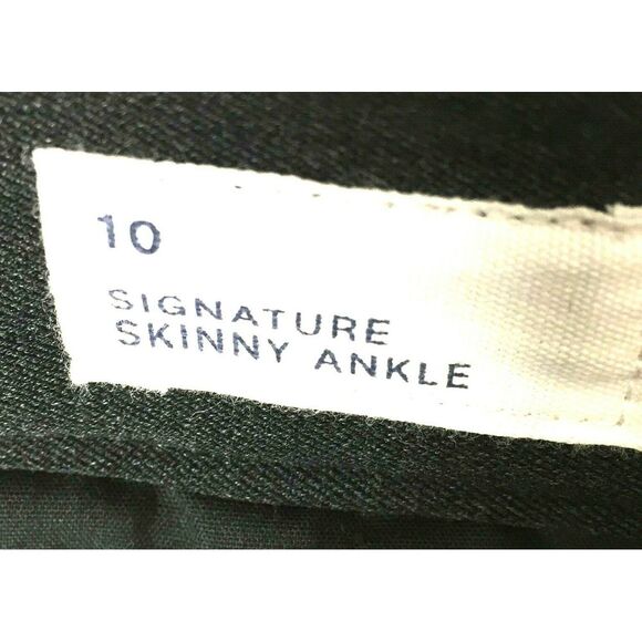 Gap Women's Dress Pants Signature Skinny Ankle Plain Black Size 10 NWT - Picture 6 of 8